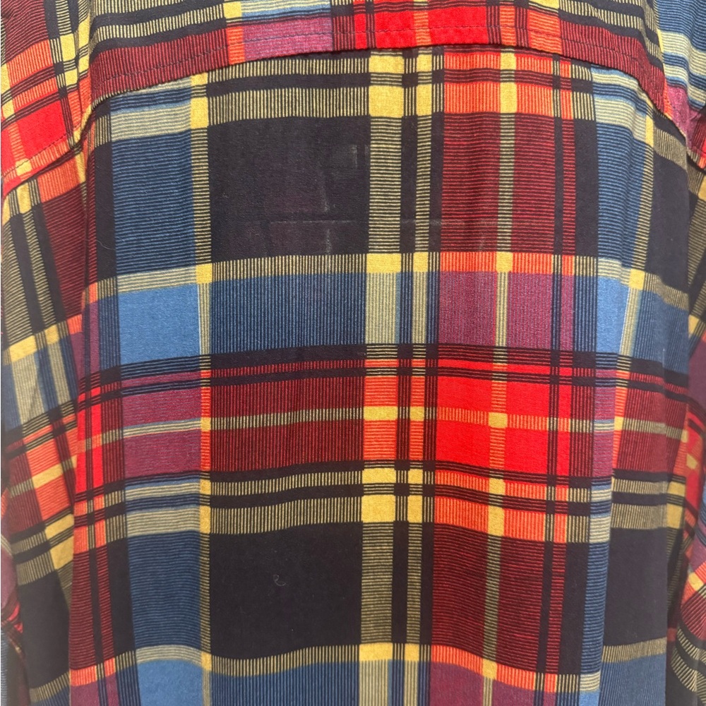 Umgee Plaid Tunic Mini With Pockets - Picture 4 of 6